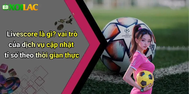 Livescore là gì? vai trò của dịch vụ cập nhật tỉ số theo thời gian thực