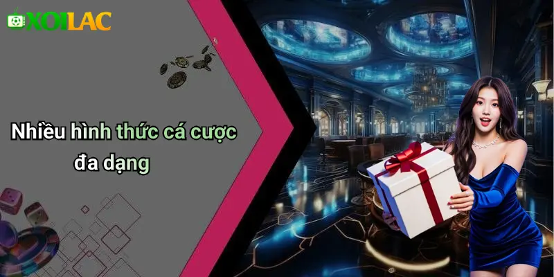 Nhiều hình thức cá cược đa dạng