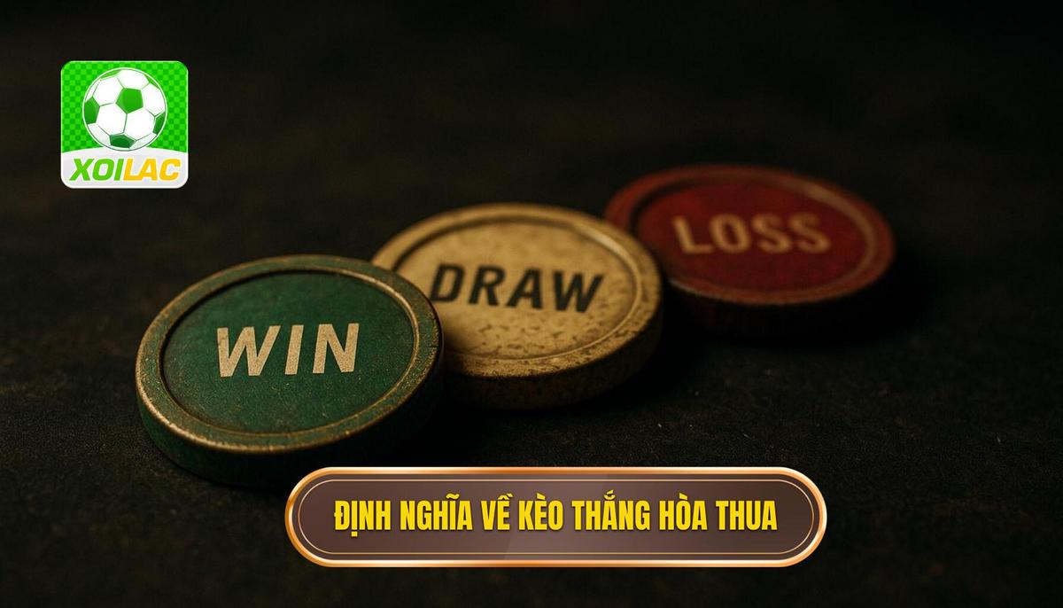 Bản chất và định nghĩa chi tiết về kèo thắng hòa thua