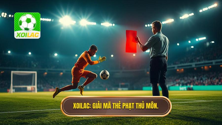 XOILAC_ Giải mã thẻ phạt thủ môn.