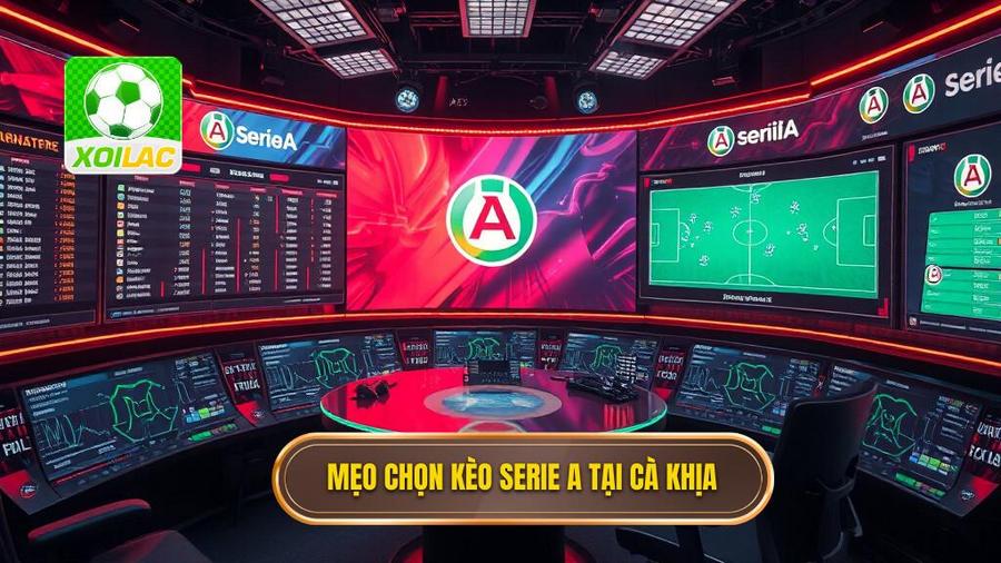 Tổng hợp mẹo chọn kèo Serie A khi xem trực tiếp Cà Khịa hiệu quả